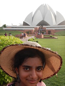 Featured Image - Lotus Temple - Gayathris Hat pose